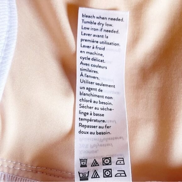 Spanx jean-ish ankle leggings medium denim looking pure white Size Small - Picture 7 of 13